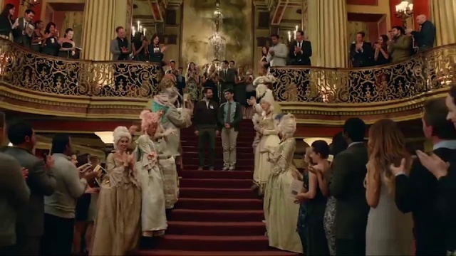 Video Reference: Event, Ceremony, Aisle, Religious institute, Dress, Marriage, Wedding dress, Crowd, Function hall, Pope, Person