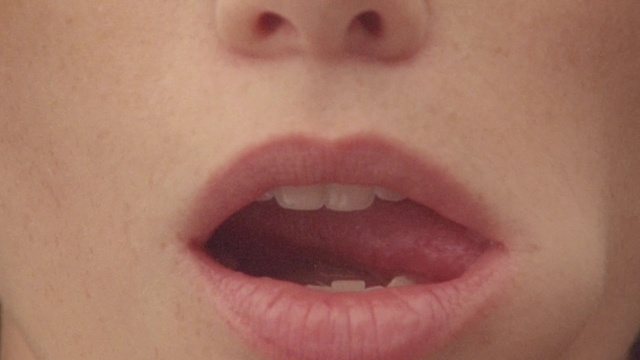 Video Reference: Lip, Face, Tooth, Nose, Skin, Chin, Cheek, Mouth, Jaw, Close-up