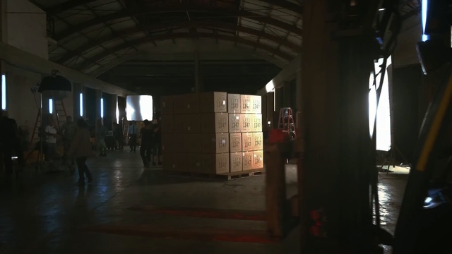 Video Reference: Darkness, Building, Architecture, Room, Hall, Ceiling