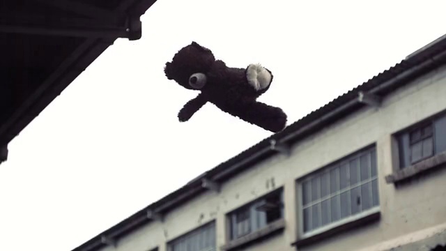 Video Reference: Flip (acrobatic), Roof, Monochrome, Photography, Black-and-white, Style