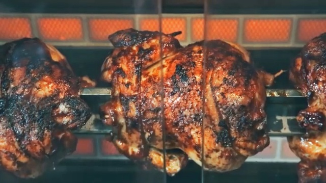 Video Reference: Grilling, Roasting, Barbecue, Hendl, Food, Rotisserie, Barbecue chicken, Meat, Dish, Chicken meat