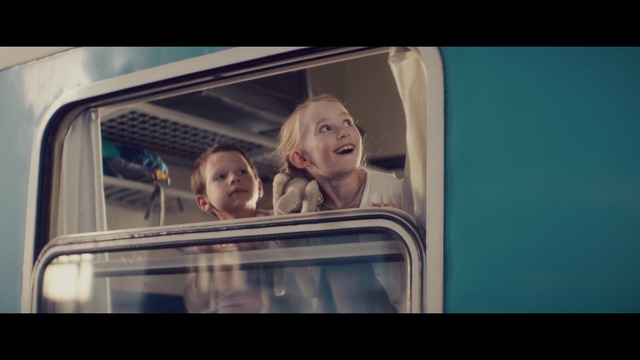 Video Reference: blue, photograph, face, facial expression, human hair color, girl, fun, snapshot, photography, screenshot, Person