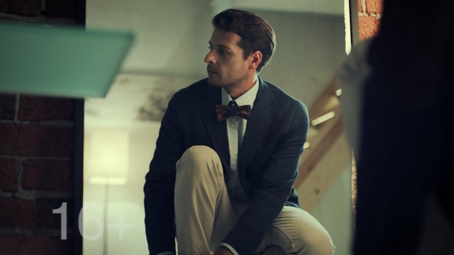 Video Reference: Suit, Gentleman, Male, White-collar worker, Businessperson, Fun, Formal wear, Room, Sitting, Blazer, Person