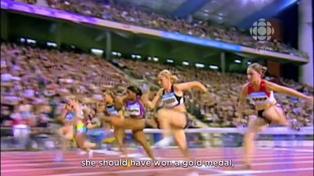 Video Reference: Sports, Athletics, Track and field athletics, Athlete, Running, Audience, Individual sports, Recreation, Heptathlon, Exercise