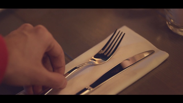 Video Reference: Fork, Cutlery, Tableware, Kitchen utensil, Hand, Tool, Household silver, Spoon, Still life photography