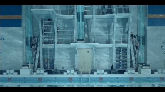 Video Reference: Blue, Architecture, Metropolis, City, Facade, Building, Screenshot, Animation, Space, Glass, Person