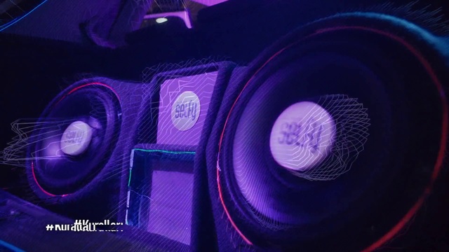 Video Reference: Purple, Audio equipment, Electronics, Violet, Boombox, Vehicle audio, Loudspeaker, Technology, Subwoofer, Electric blue