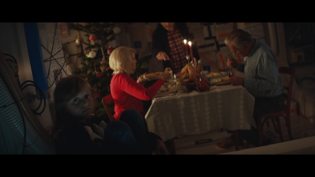 Video Reference: Darkness, Screenshot, Human, Interaction, Conversation, Human body, Fun, Scene, Photography, Fictional character