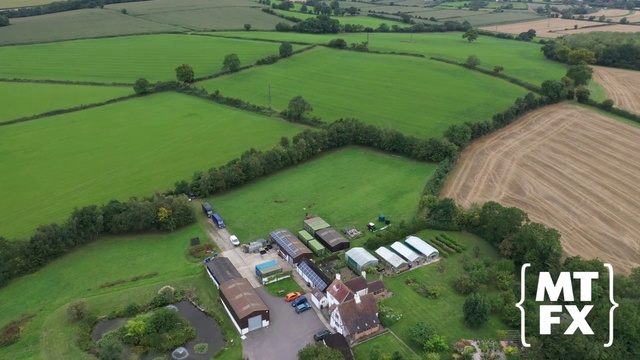 Video Reference: Aerial photography, Birds-eye view, Land lot, Rural area, Photography, Farm, Landscape, Village, Urban design, Residential area