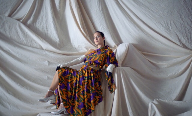 Video Reference: Textile, Stock photography, Silk, Person