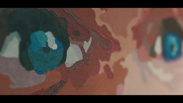 Video Reference: Blue, Painting, Watercolor paint, Art, Illustration, Visual arts, Eye, Acrylic paint, Iris, Modern art