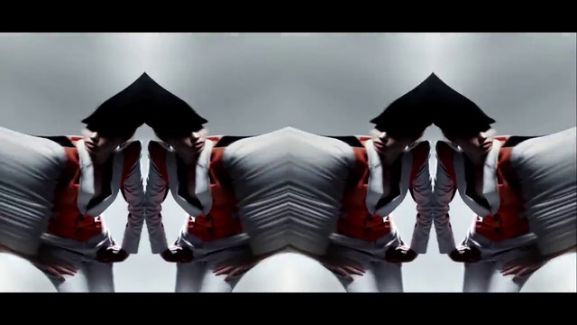 Video Reference: Symmetry, Action figure, Font, Photography, Fictional character, Architecture, Leather, Furniture, Shoe, Fiction, Person