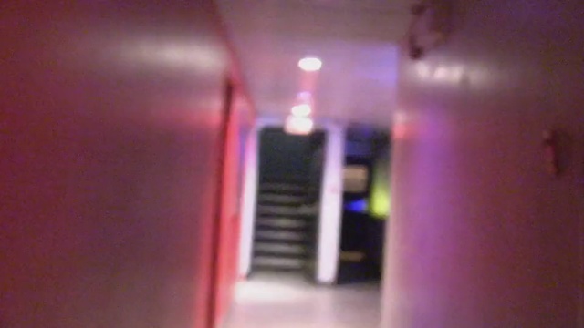 Video Reference: Light, Purple, Lighting, Ceiling, Violet, Pink, Room, Magenta, Architecture, Light fixture