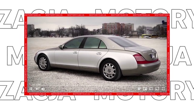 Video Reference: Land vehicle, Vehicle, Car, Luxury vehicle, Motor vehicle, Full-size car, Maybach 57, Sedan, Maybach 62, Automotive design