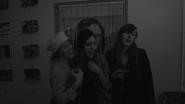 Video Reference: white, black, photograph, black and white, lady, beauty, darkness, girl, photography, snapshot, Person