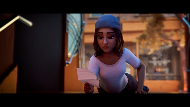 Video Reference: Headgear, Fun, Photography, Child, Beanie, Smile, Screenshot, Cap, Flash photography, Sitting, Person