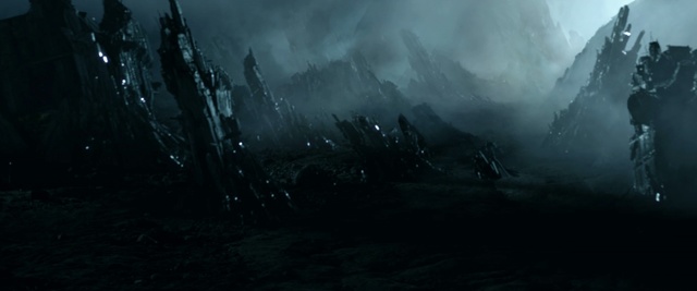 Video Reference: atmosphere, darkness, geological phenomenon, sky, screenshot, black and white, ice cave, formation, computer wallpaper, glacial landform