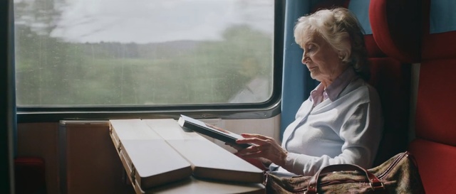 Video Reference: woman, old woman, train, window