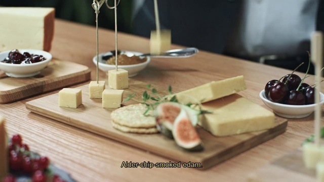 Video Reference: Food, Dish, Cuisine, Ingredient, Brunch, Canapé, Platter, À la carte food, Lardo, Finger food