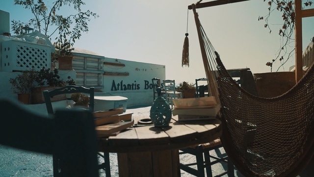 Video Reference: Room, Tree, Table, Architecture, Furniture, Vacation, Roof, Building, House, City, Person