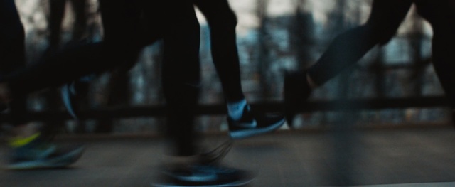 Video Reference: Black, Footwear, Light, Darkness, Shoe, Leg, Human leg, Standing, Photography, Hand