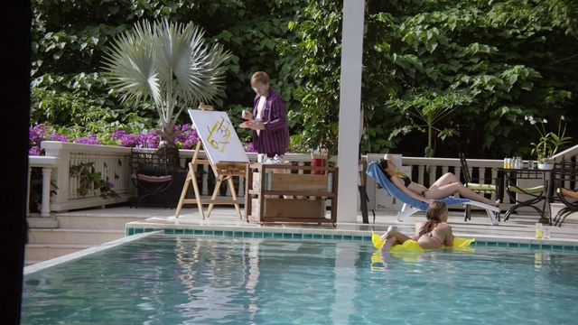 Video Reference: Swimming pool, Leisure, Water, Leisure centre, Fun, Resort, Vacation, Recreation, Summer, Tree