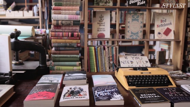 Video Reference: Bookselling, Office equipment, Book, Retail, Furniture, Building, Stationery, Publication