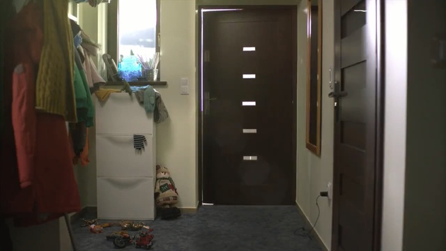 Video Reference: Property, Room, Door, Floor, House, Building, Architecture, Real estate, Home door, Interior design, Person