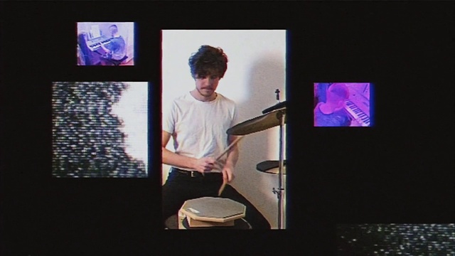 Video Reference: Purple, Visual arts, Art, Drum, Artist, Modern art, Performance, Portrait