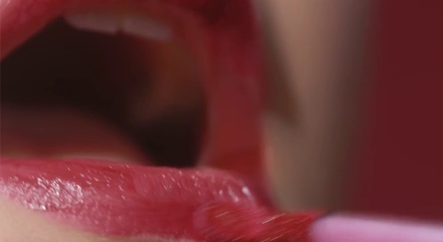 Video Reference: Lip, Red, Close-up, Mouth, Pink, Nose, Skin, Flesh, Chin, Organ