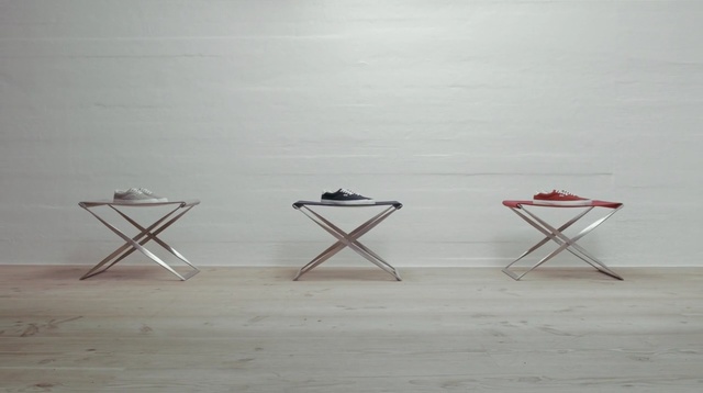 Video Reference: Furniture, Table, Stool, Coffee table, Bar stool, Material property, Chair, Still life photography, Wood, Plywood