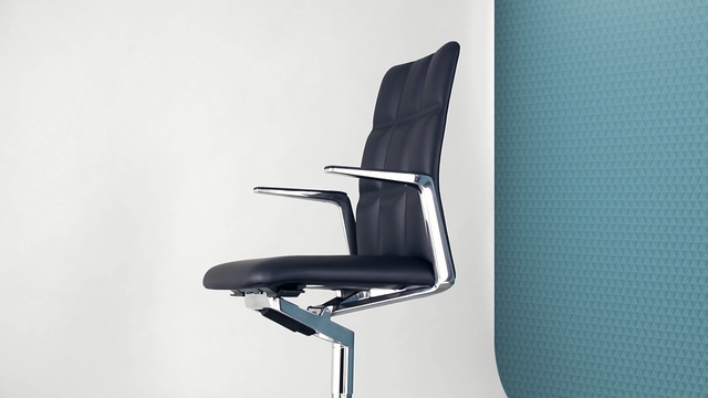 Video Reference: furniture, chair, product, office chair, product, armrest, comfort, angle