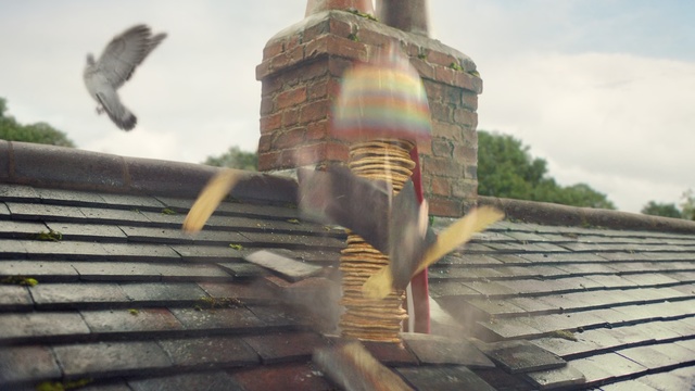 Video Reference: Roof, Chimney, Sky, Architecture, Wing