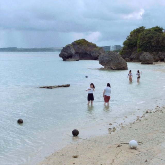 Video Reference: coastal and oceanic landforms, beach, body of water, sea, coast, shore, bay, tourism, ocean, promontory, Person