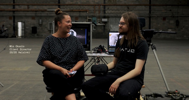 Video Reference: Sitting, Photography, Performance, Conversation, T-shirt, Person