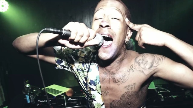 Video Reference: singer, singing, music artist, facial hair, performance, musician, barechestedness, music, stage, muscle, Person