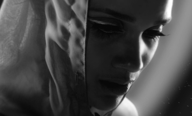 Video Reference: face, black, black and white, monochrome photography, beauty, photography, monochrome, human, close up, muscle