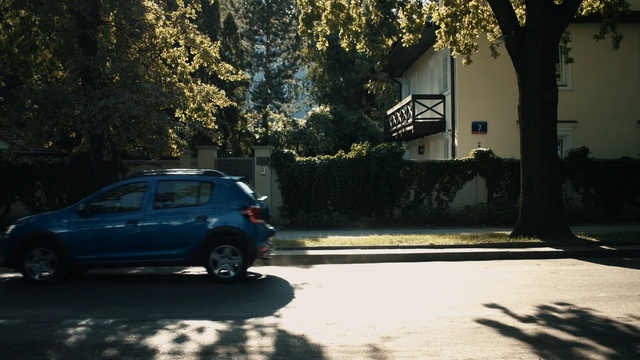 Video Reference: Land vehicle, Vehicle, Car, Road, Sky, Hatchback, Snapshot, Mode of transport, Street, City car