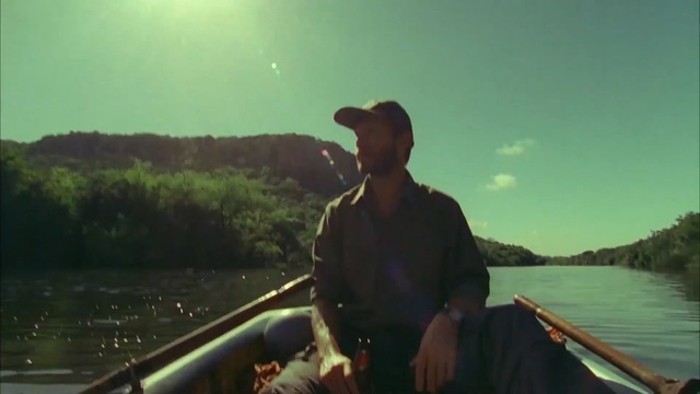 Video Reference: Recreation, River, Waterway, Recreational fishing, Boating, Lake, Vehicle, Canoe, Fisherman, Fishing, Person