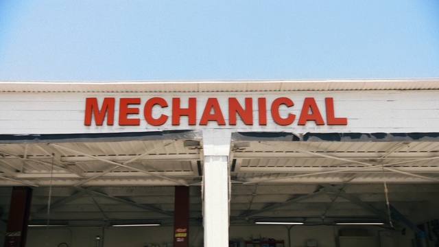 Video Reference: building, signage, roof, sign, facade, sky