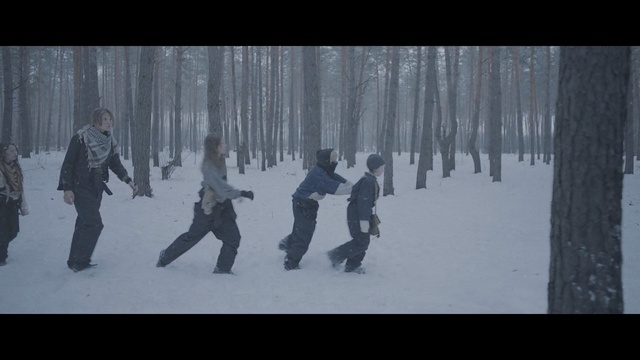 Video Reference: snow, winter, freezing, tree, geological phenomenon, winter storm, ice, blizzard, frost, screenshot, Person