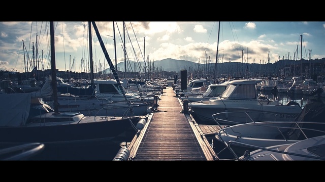 Video Reference: Sky, Marina, Cloud, Water, Dock, Boat, Vehicle, Yacht, Harbor, Ocean