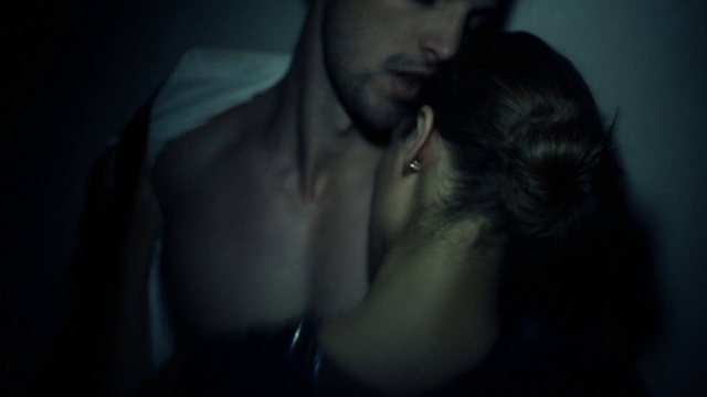 Video Reference: Black, Darkness, Interaction, Human, Mouth, Hand, Muscle, Eye, Arm, Lip