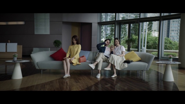 Video Reference: Photograph, Room, Sitting, Snapshot, Living room, Furniture, Human, Interior design, Couch, Conversation