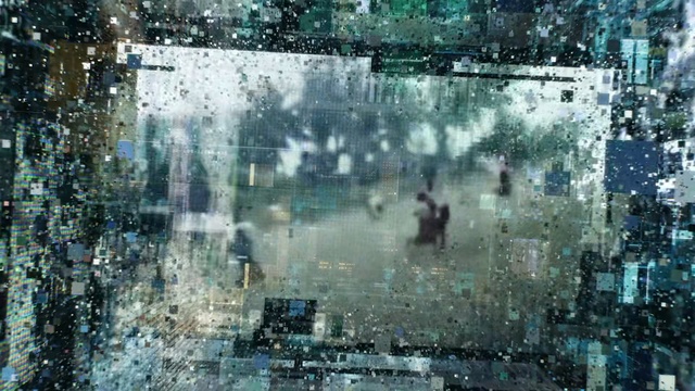 Video Reference: Water, Reflection, Blue, Tree, Rain, Glass, World, Graphic design, Art