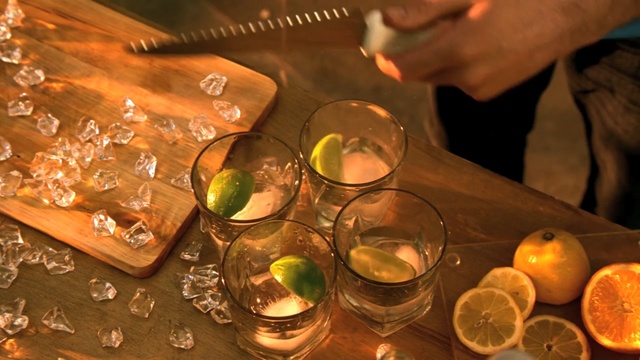 Video Reference: drink, alcoholic beverage, distilled beverage, cocktail, liqueur, alcohol, punch, caipirinha