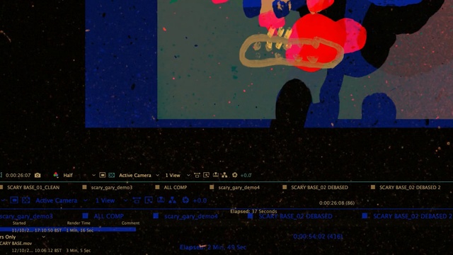 Video Reference: atmosphere, text, sky, screenshot, night, darkness, space, universe, computer wallpaper, astronomy, Person