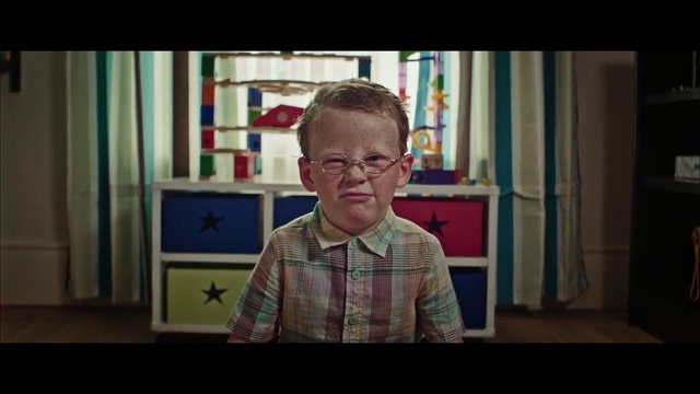 Video Reference: blue, facial expression, male, portrait, photography, human behavior, smile, screenshot, sitting, fun, Person