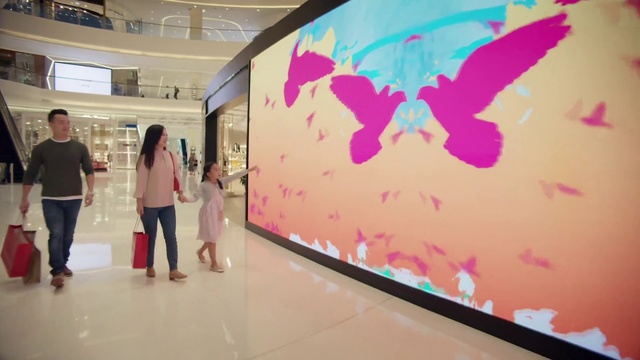 Video Reference: Pink, Wall, Art, Visual arts, Mural, Modern art, Tourist attraction, Magenta, Art gallery, Art exhibition