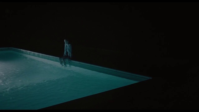Video Reference: Blue, Black, Water, Light, Turquoise, Swimming pool, Aqua, Azure, Architecture, Line